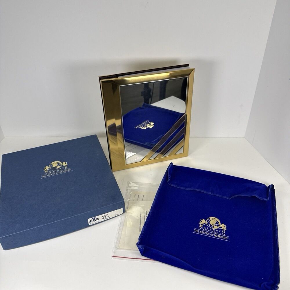 Melannco International Ltd., Photo Album, Blue Storage Cover, 3.5 X 5, 80 Pages